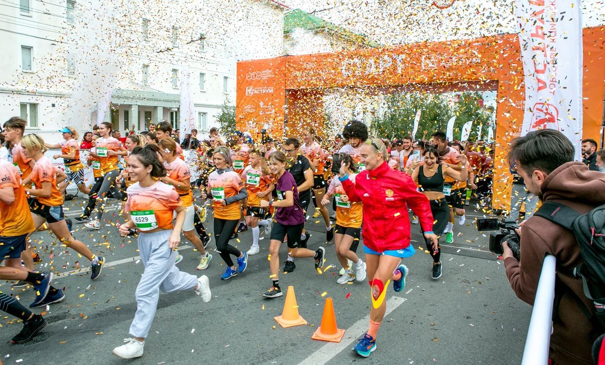 Делороссы приняли участие в девятом Уфимском международном марафоне