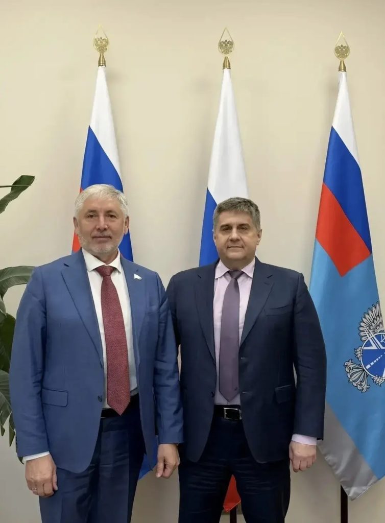 Рафаэль Марданшин встретился с Руководителем Федерального дорожного агентства «Росавтодор» Романом Новиковым