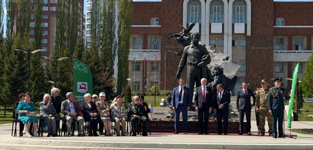 В Ленинском районе г. Уфа состоялся торжественный парад посвященный 81-й годовщине Победы в Великой Отечественной войне